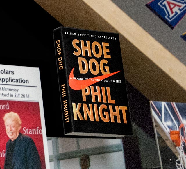 phil knight first nike shoe